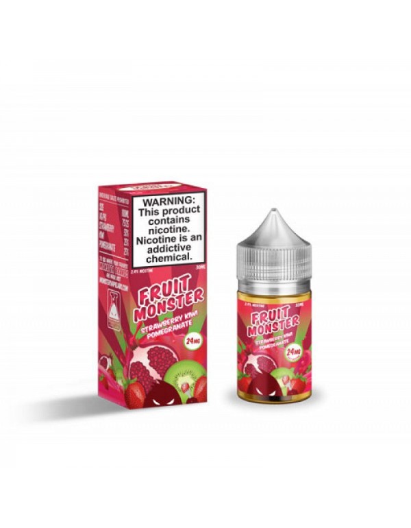 Fruit Monster Strawberry Kiwi Pomegranate Salt 30m...