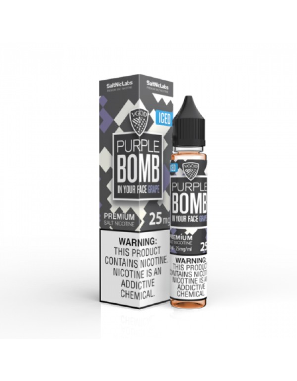 VGOD ICED Purple Bomb SaltNic 30mL