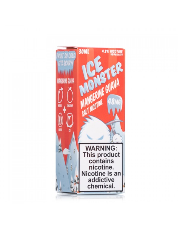 Jam Monster Ice Mangerine Guava Salt 30mL