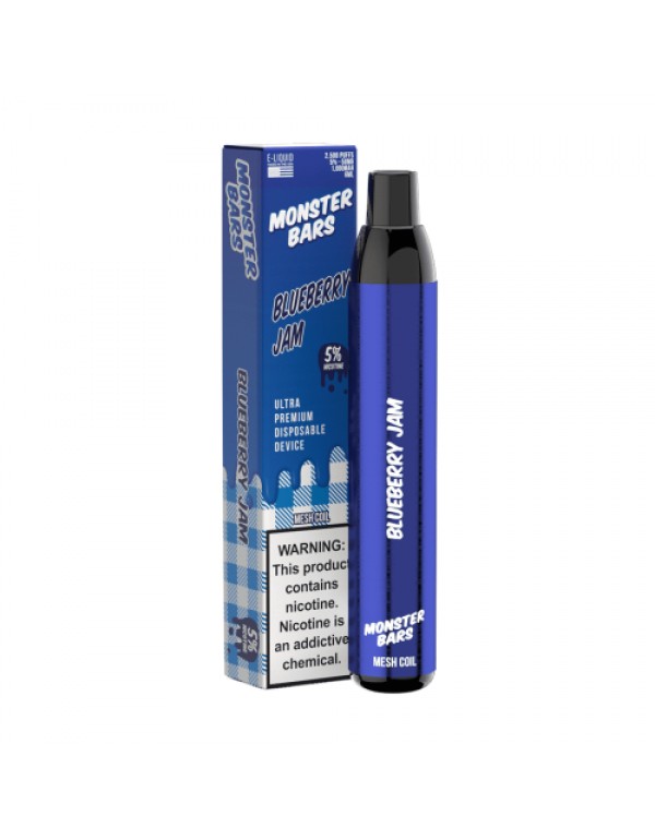 Monster Bars Disposable Vape Device by Jam Monster - 1PC