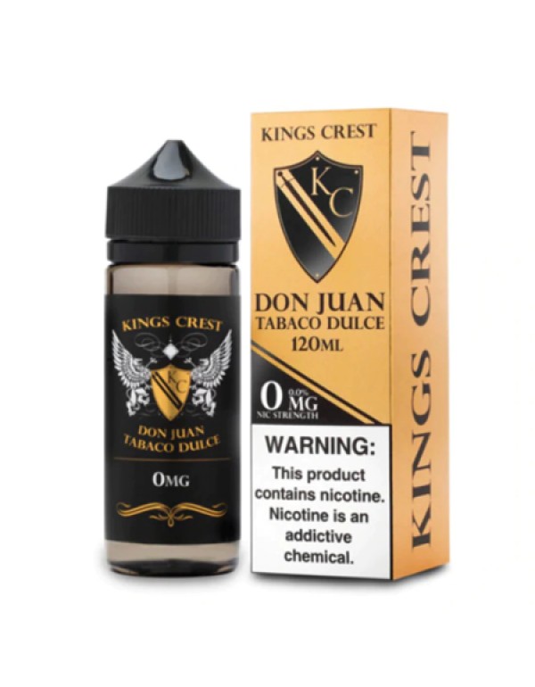 Kings Crest Don Juan Tabaco Dulce 120mL