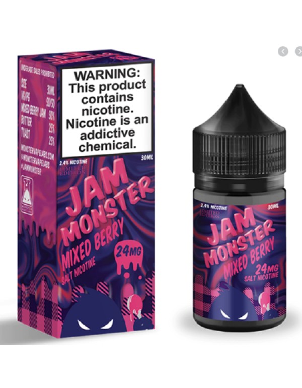 Jam Monster Mixed Berry Salt 30mL