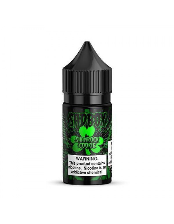 SadBoy Tear Drops Shamrock Cookie Salt 30mL