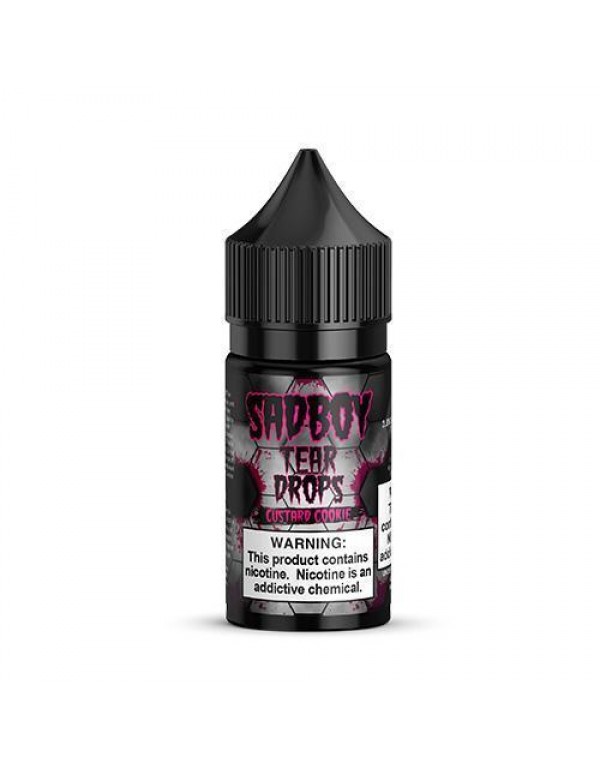 SadBoy Tear Drops Custard Cookie Salt 30mL