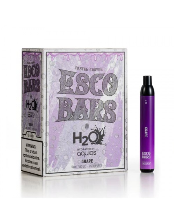 Pastel Cartel H2O Esco Bars MESH Disposable Vape Device - 6PK