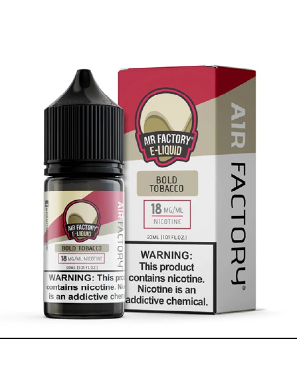 Air Factory Bold Tobacco Salt 30mL