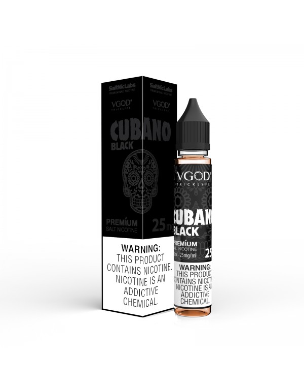 VGOD Cubano Black SaltNic 30mL