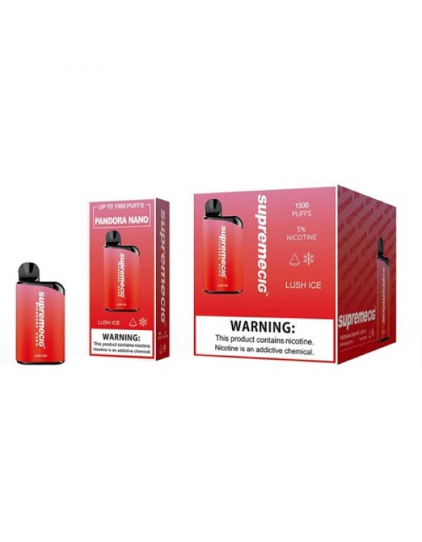 Supreme Pandora NANO Disposable Vape Device - 10PK