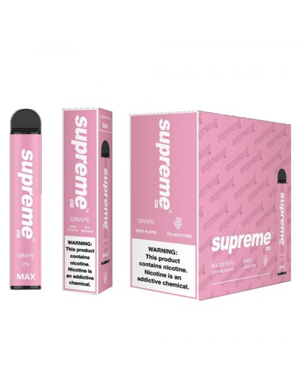 Supreme MAX Disposable Vape Device - 10PK