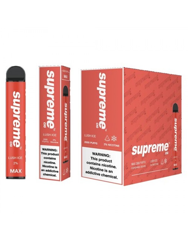 Supreme MAX Disposable Vape Device - 10PK