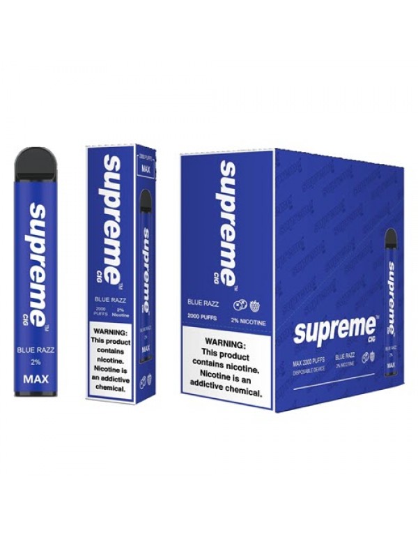 Supreme MAX Disposable Vape Device - 10PK