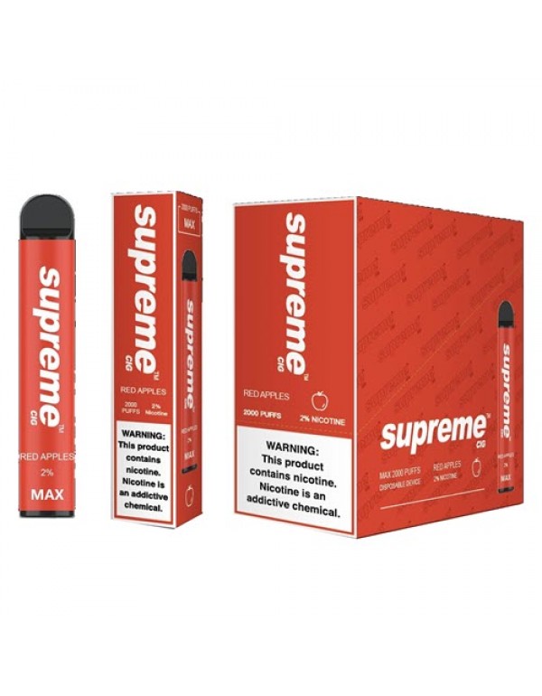 Supreme MAX Disposable Vape Device - 10PK