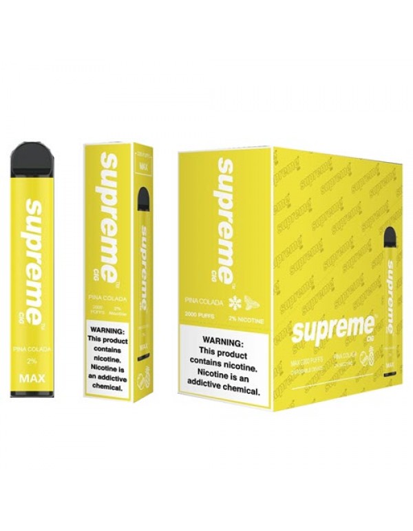 Supreme MAX Disposable Vape Device - 10PK