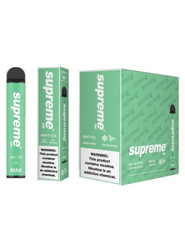 Supreme MAX Disposable Vape Device - 3PK