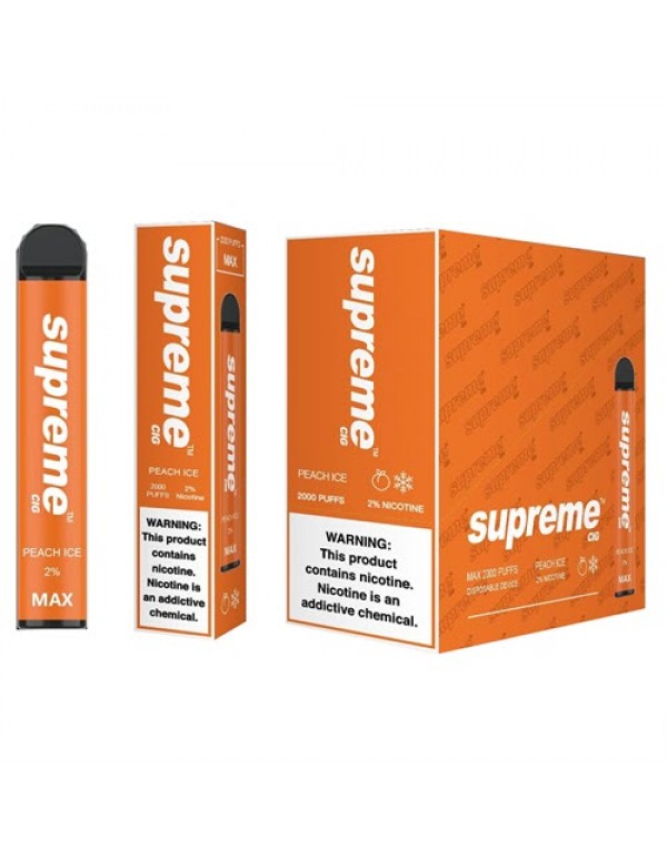 Supreme MAX Disposable Vape Device - 3PK