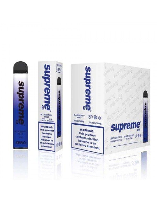 Supreme ZERO Disposable Vape Device - 3PK