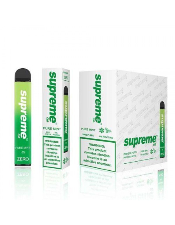 Supreme ZERO Disposable Vape Device - 10PK