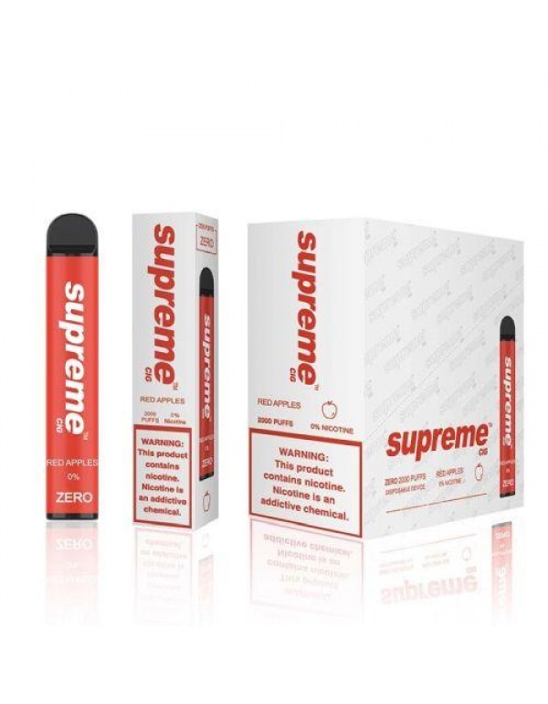 Supreme ZERO Disposable Vape Device - 10PK