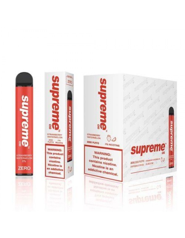 Supreme ZERO Disposable Vape Device - 3PK