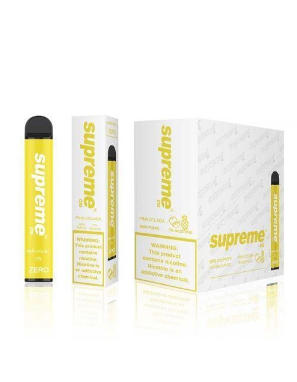 Supreme ZERO Disposable Vape Device - 10PK