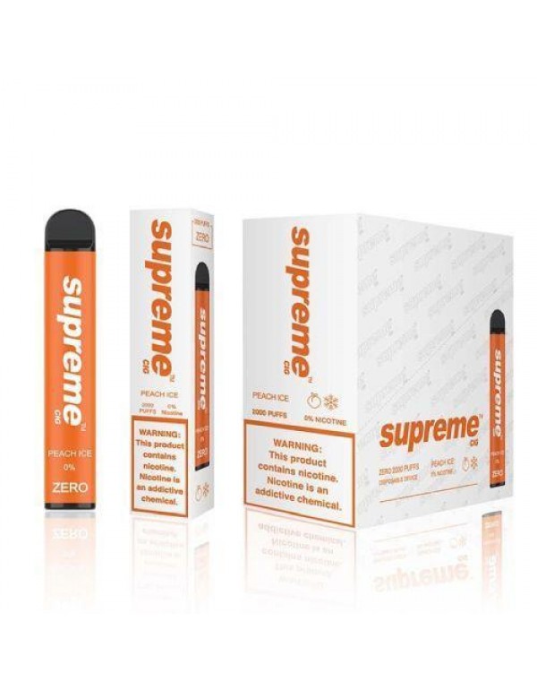 Supreme ZERO Disposable Vape Device - 10PK