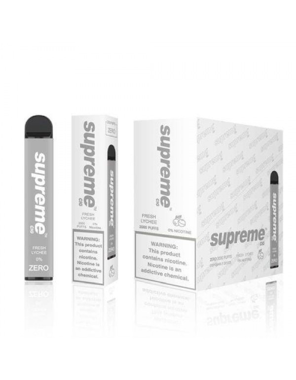 Supreme ZERO Disposable Vape Device - 3PK