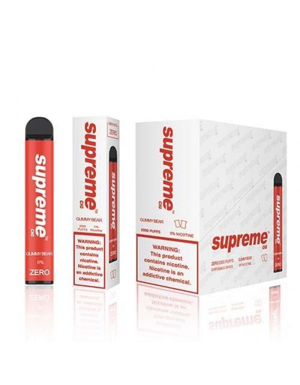 Supreme ZERO Disposable Vape Device - 3PK