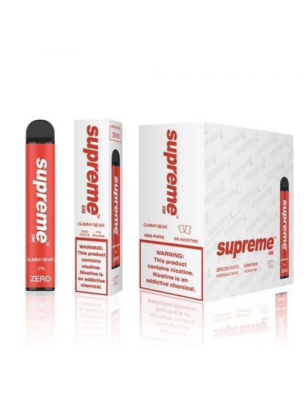 Supreme ZERO Disposable Vape Device - 3PK