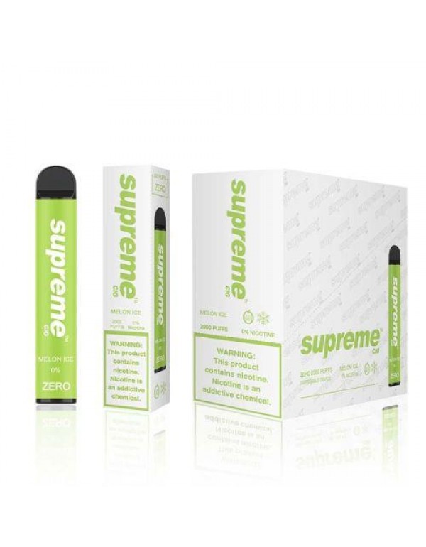 Supreme ZERO Disposable Vape Device - 3PK