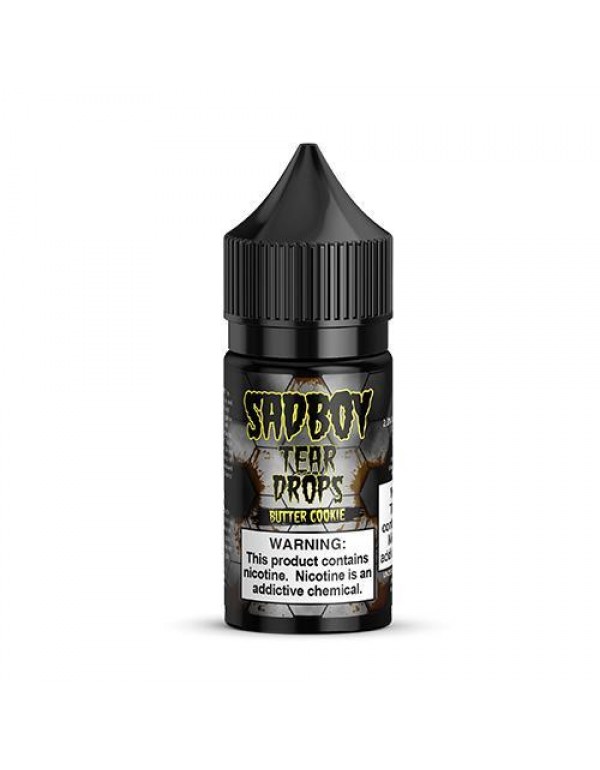 SadBoy Tear Drops Butter Cookie Salt 30mL