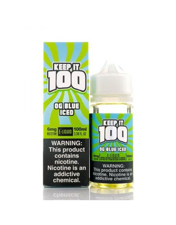 Keep it 100 OG Blue Iced (formerly Blue Slushie ICED) 100mL