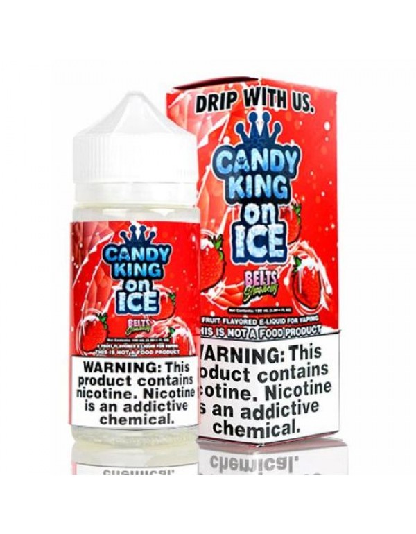 Candy King on Ice Strawberry Belts 100mL