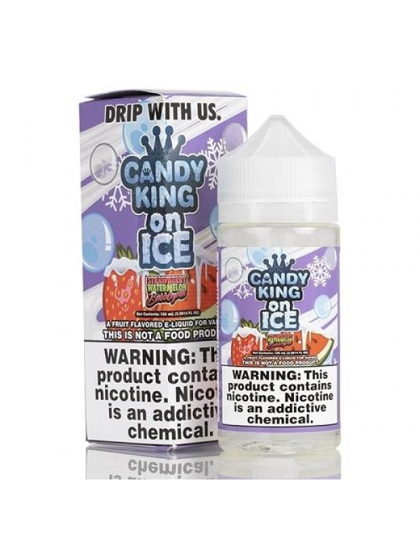 Candy King on Ice Strawberry Watermelon Bubblegum 100mL