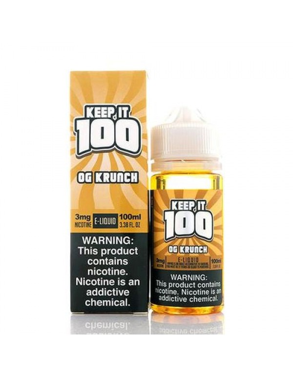 Keep it 100 OG Krunch (Krunchy Squares) 100mL