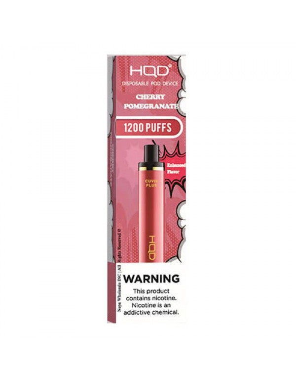 HQD Cuvie Plus Disposable Vape Device - 10PK