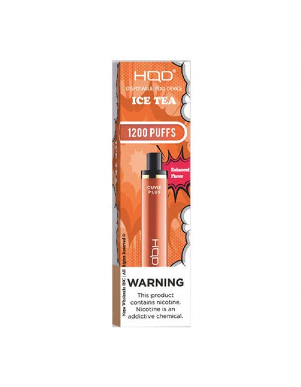 HQD Cuvie Plus Disposable Vape Device - 10PK