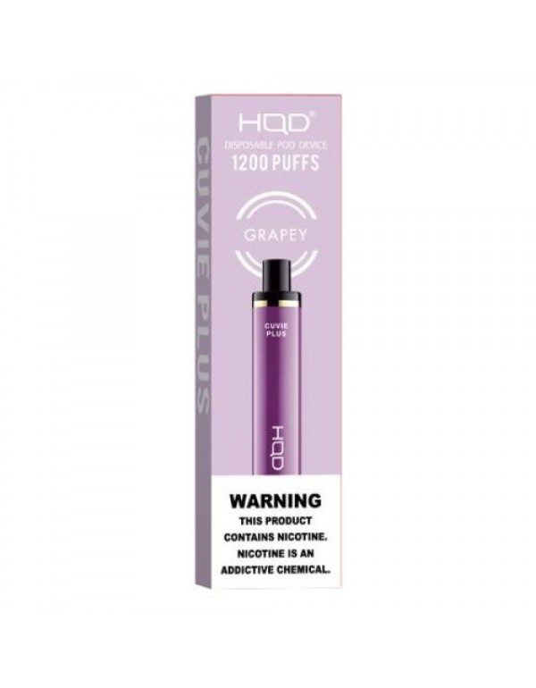 HQD Cuvie Plus Disposable Vape Device - 10PK