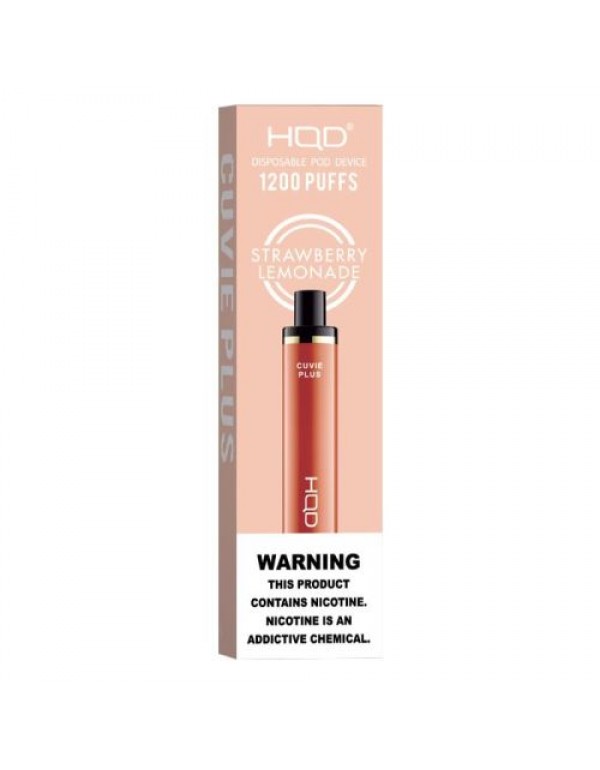 HQD Cuvie Plus Disposable Vape Device - 10PK