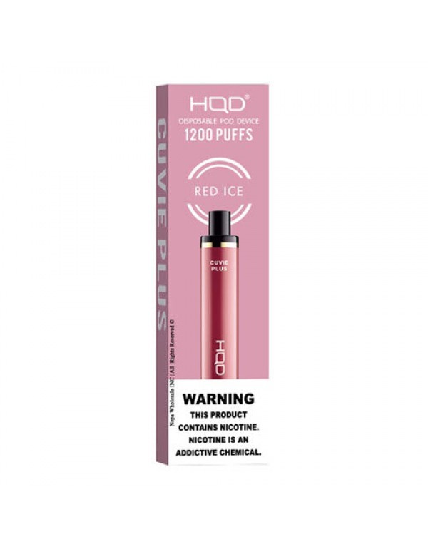 HQD Cuvie Plus Disposable Vape Device - 10PK