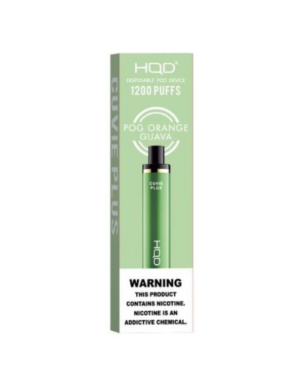 HQD Cuvie Plus Disposable Vape Device - 3PK