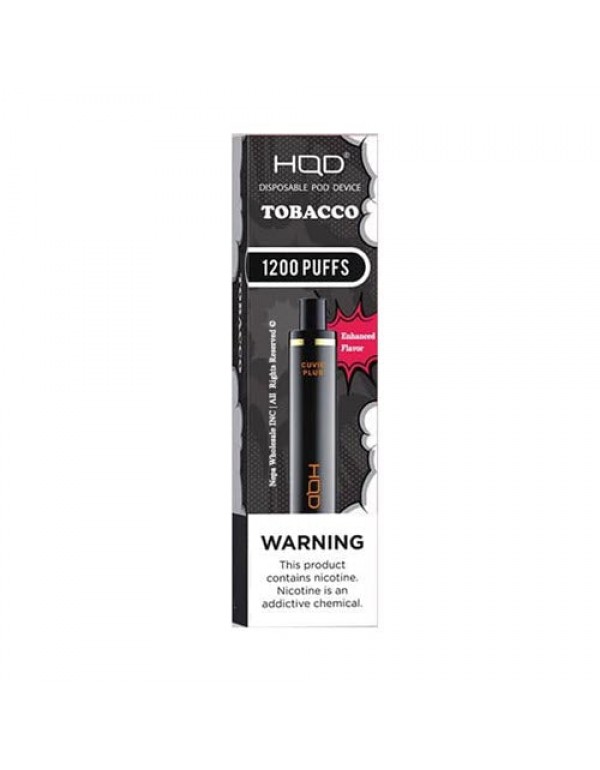 HQD Cuvie Plus Disposable Vape Device - 10PK