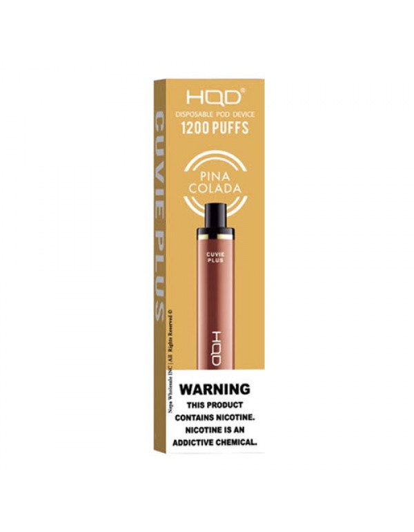 HQD Cuvie Plus Disposable Vape Device - 3PK