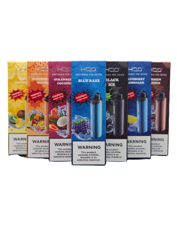 HQD Cuvie AIR Disposable Vape Device - 6PK