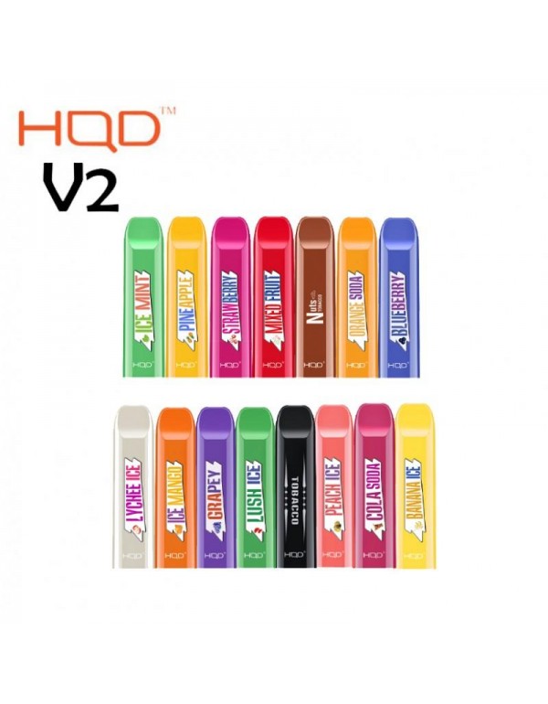 HQD Cuvie V2 Disposable Vape Device - 3PK