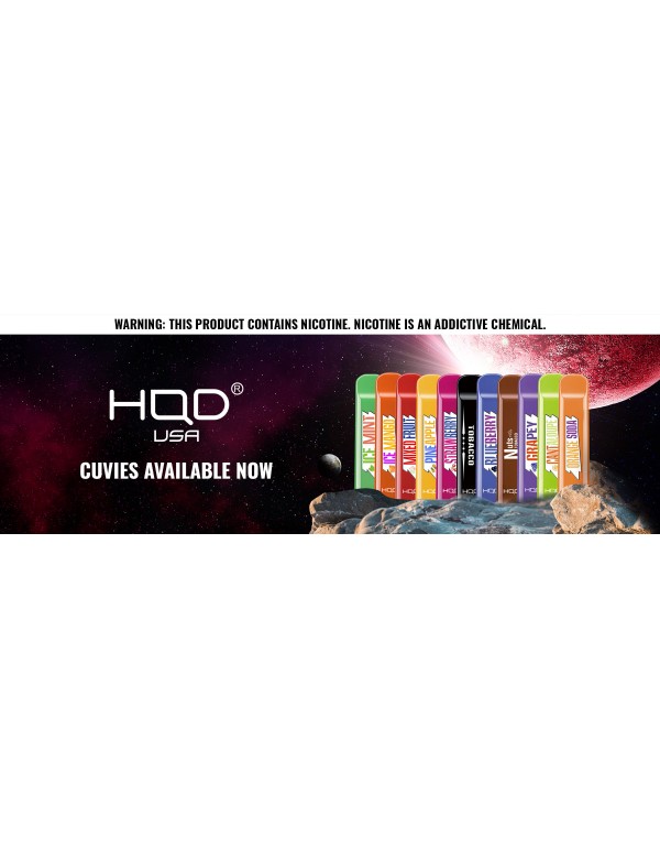 HQD Cuvie Disposable Vape Device - 18PCS