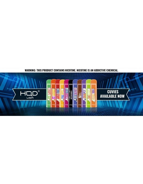 HQD Cuvie Disposable Vape Device - 9PCS