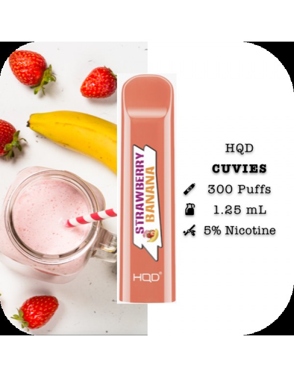 HQD Cuvie Disposable Vape Device - 9PCS