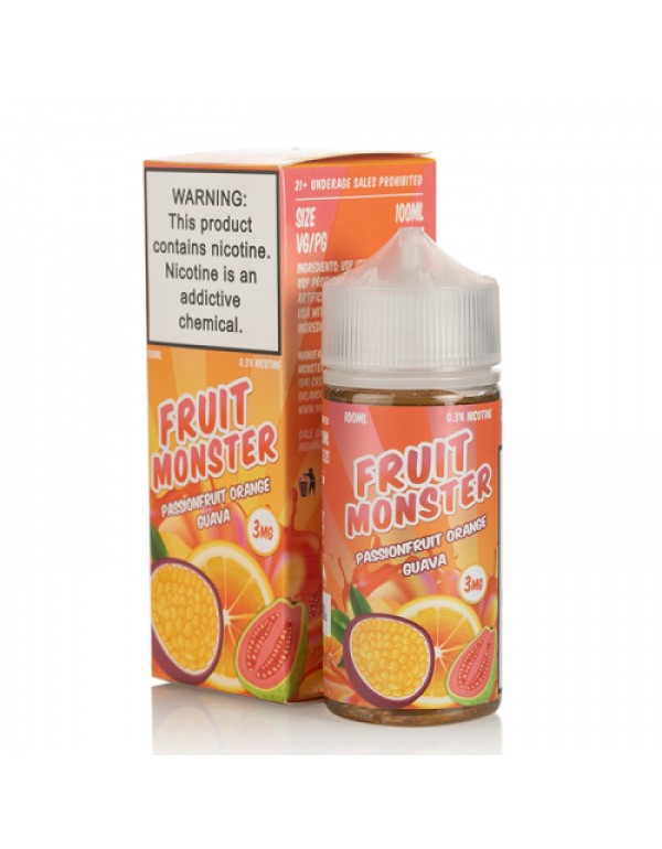 Fruit Monster Passionfruit Orange Guava 100mL