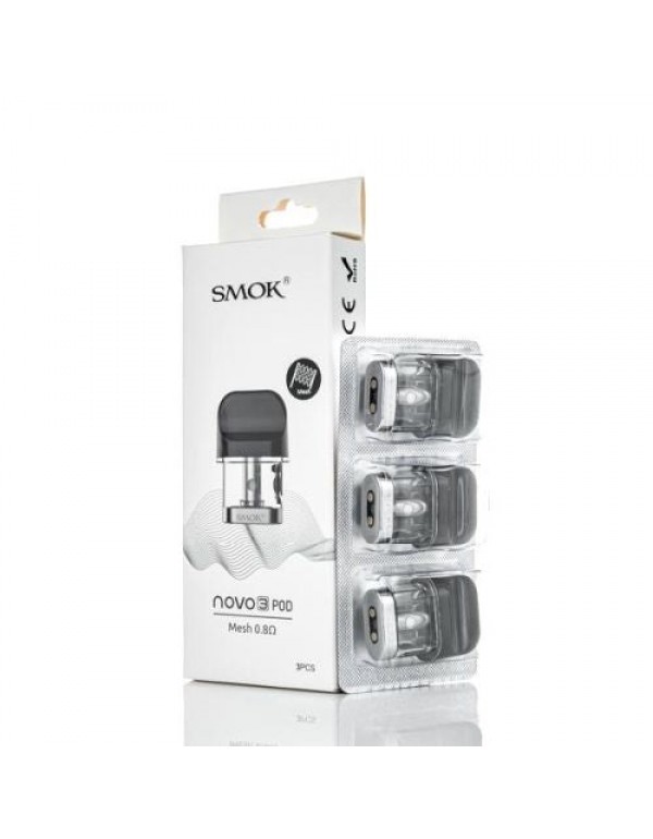 SMOK Novo 3 Replacement Pod Cartridge - 3PK