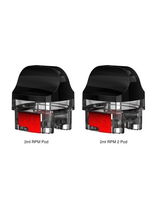 SMOK RPM 2 Empty Replacement Pod Cartridge - 3PK